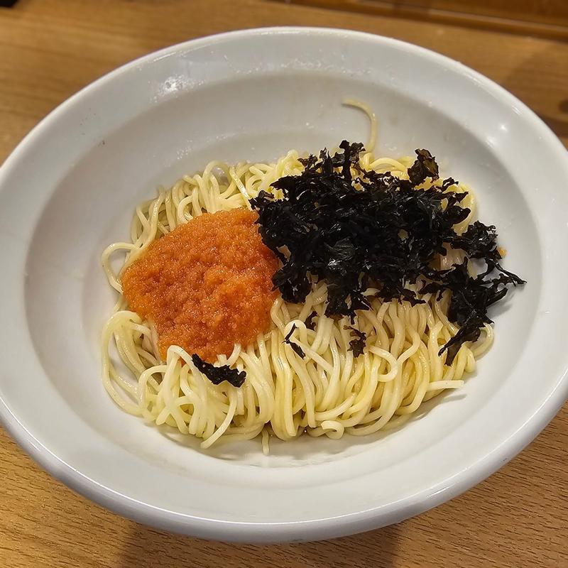 限定明太バターの和え玉(麺処 にぼし香 (NIBOSHI KOH) 水天宮本店)