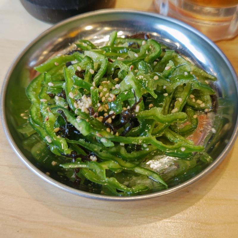 塩こぶピーマン(大衆ビストロ ABCheese)