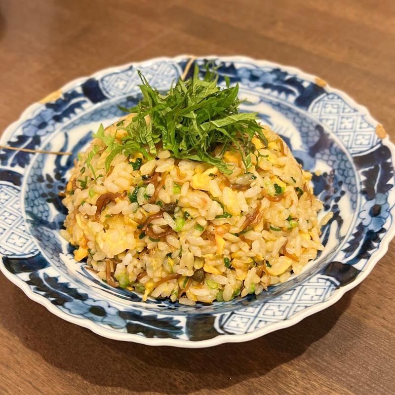 ちりめん山椒の焼き飯(めし屋エビス)