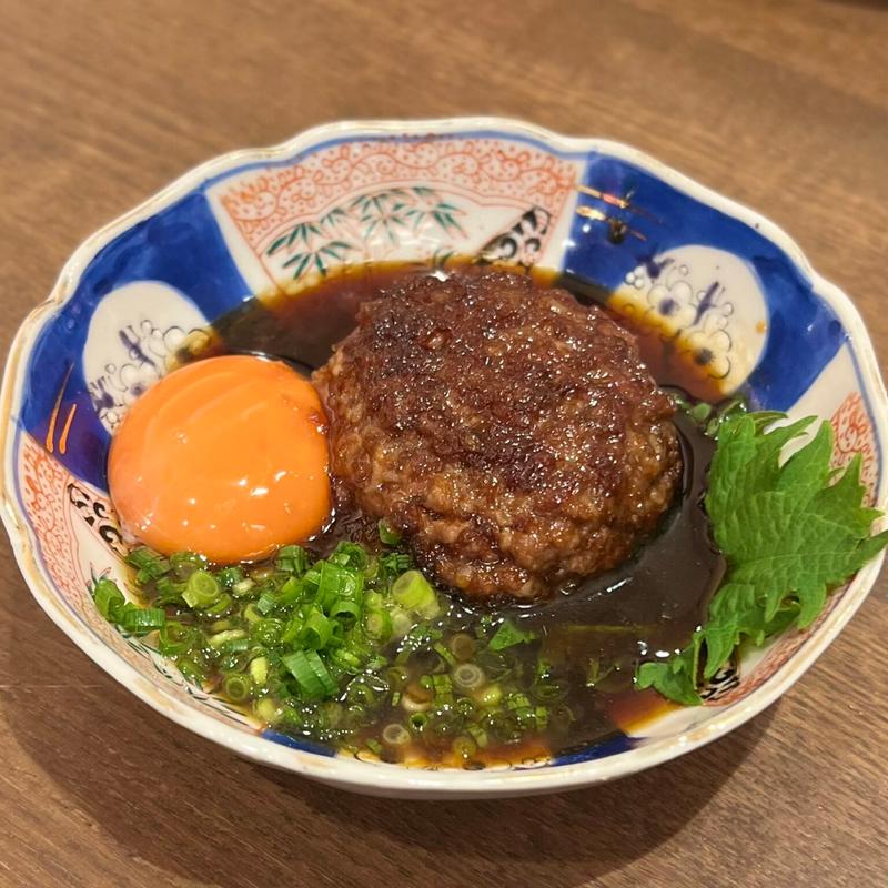 桜肉の炙り生つくね(めし屋エビス)