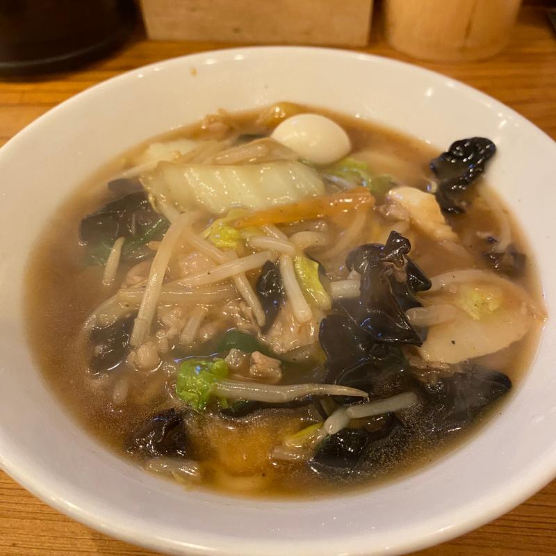 広東麺(博多味噌流れ者)