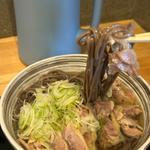 冷たい肉そば(並)(肉そば藤七 上杉本店)