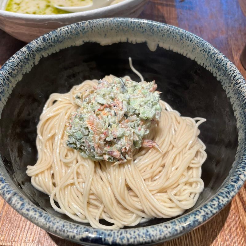 桜エビと山葵のあえ玉(セキレイ〜NIBOSHI no D5〜)