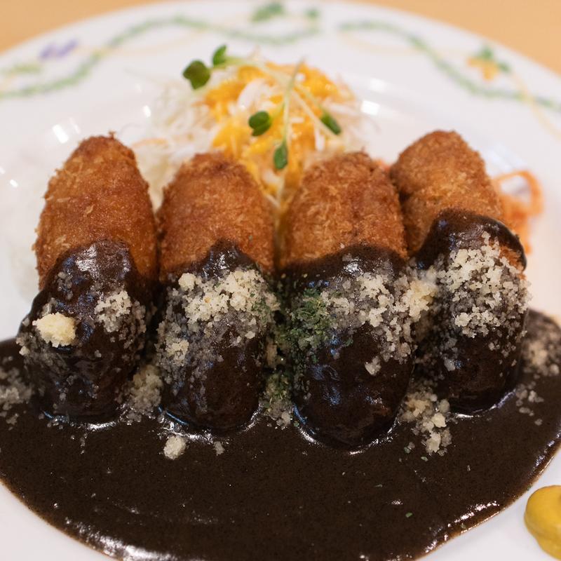 茶美豚のひとくちへれかつ(プチグルメマルヨシ)