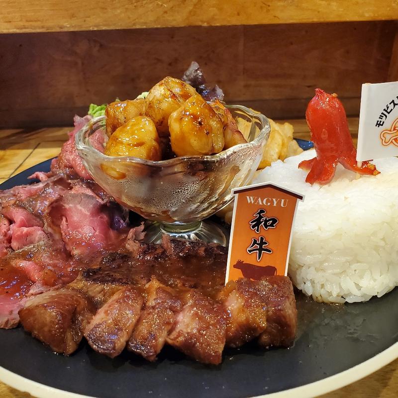 極みのお子様ランチ(モツビストロ天神ホルモン KITTE博多店)