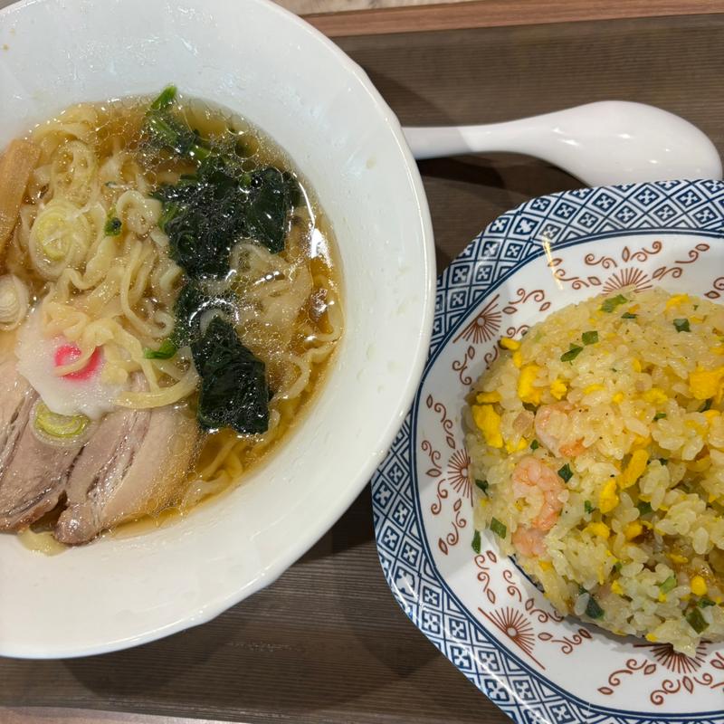 佐野ラーメン&チャーハンセット(佐野SA (下り) ラーメンさのや)