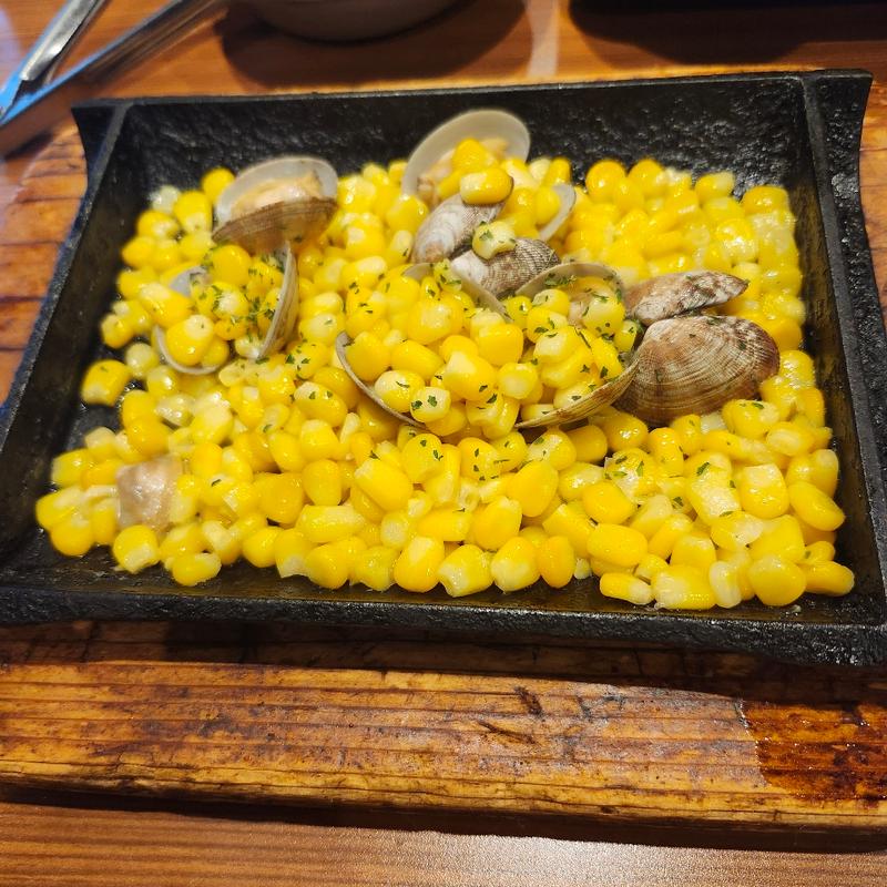 あさりのコーンバター　限定(ミライザカ 久茂地 国際通り店)