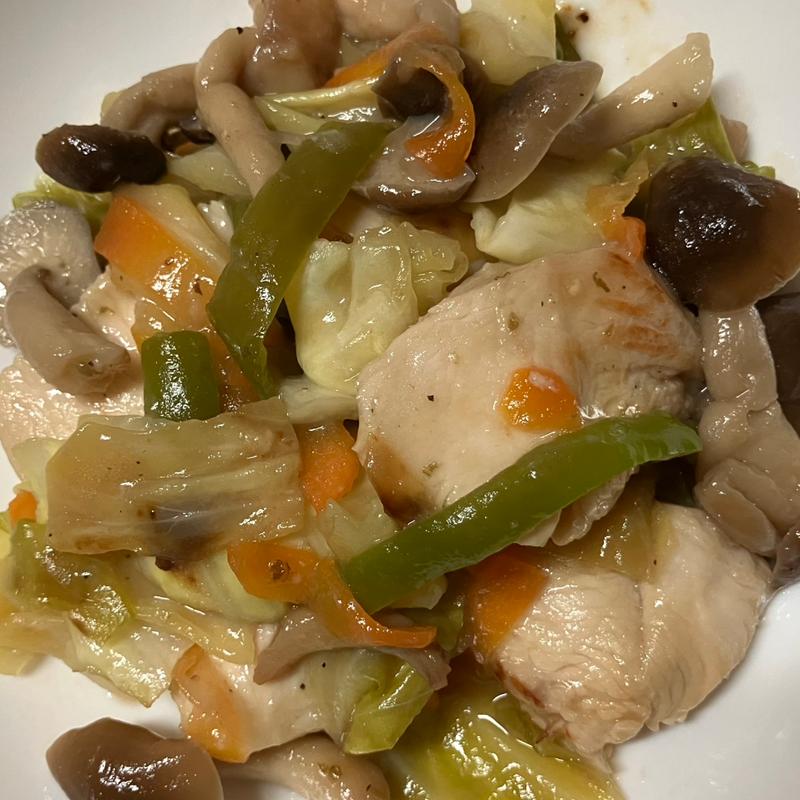 鳥肉XO醤炒め(サンゴバル)