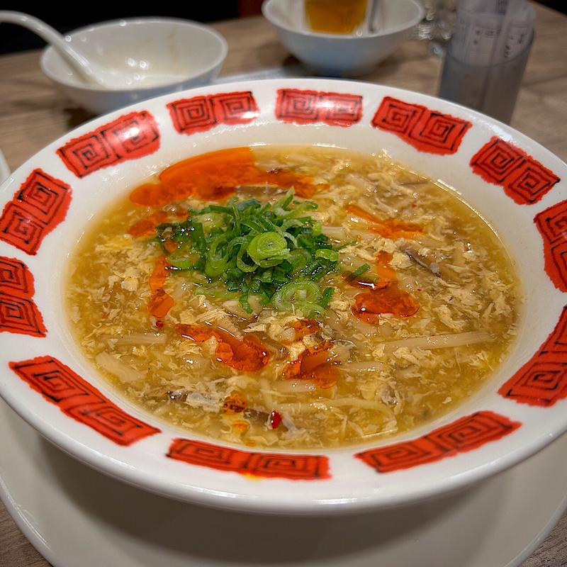 酸辣湯麺(バーミヤン 仙台一番町店)
