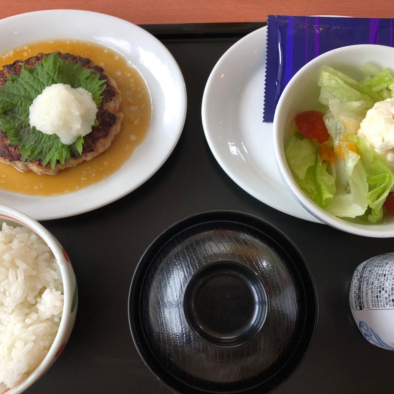 おろしハンバーグ朝食(デニーズ 池上通店 )