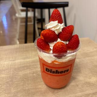 まるごと苺のフラッピー(ディッシャーズ 新宿住友ビル店)