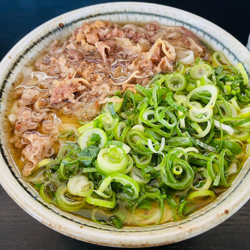 肉うどん(裕英うどん)