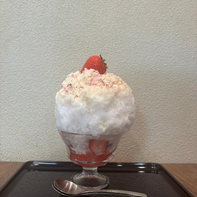 いちご桜みるく(浅草浪花家)