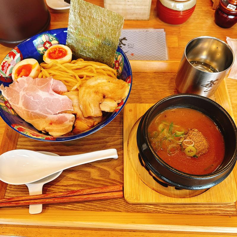 特製濃厚魚介つけ麺(おダシと銀しゃり 中華そば 蒼し)