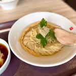 鶏つけそば ワンタン入り(中華そば高野 横浜ベイサイド店)