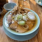 中華そば並+ゆで卵スライス、メンマ