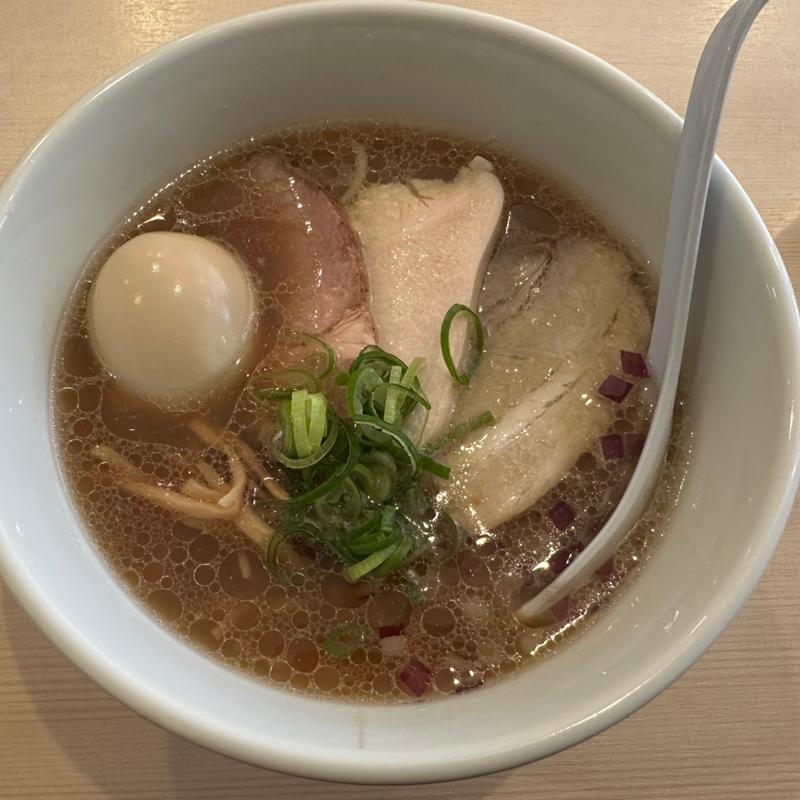 貝煮干中華そば(中華そば とあき)