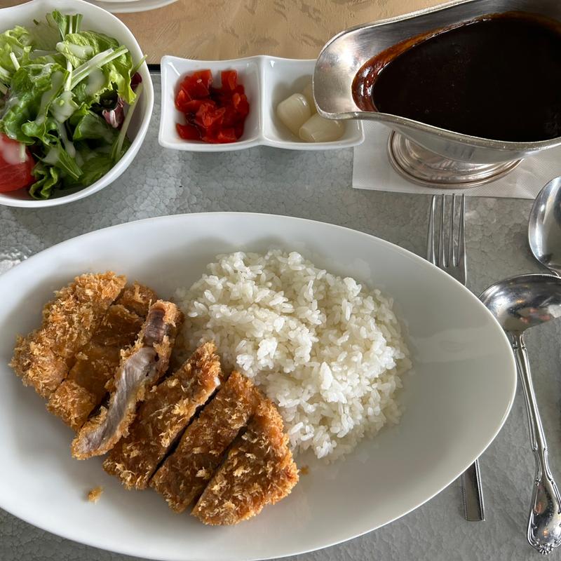カツカレー(若洲ゴルフリンクスレストラン)
