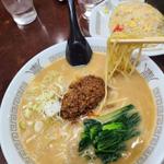 胡麻坦々麺 半炒飯