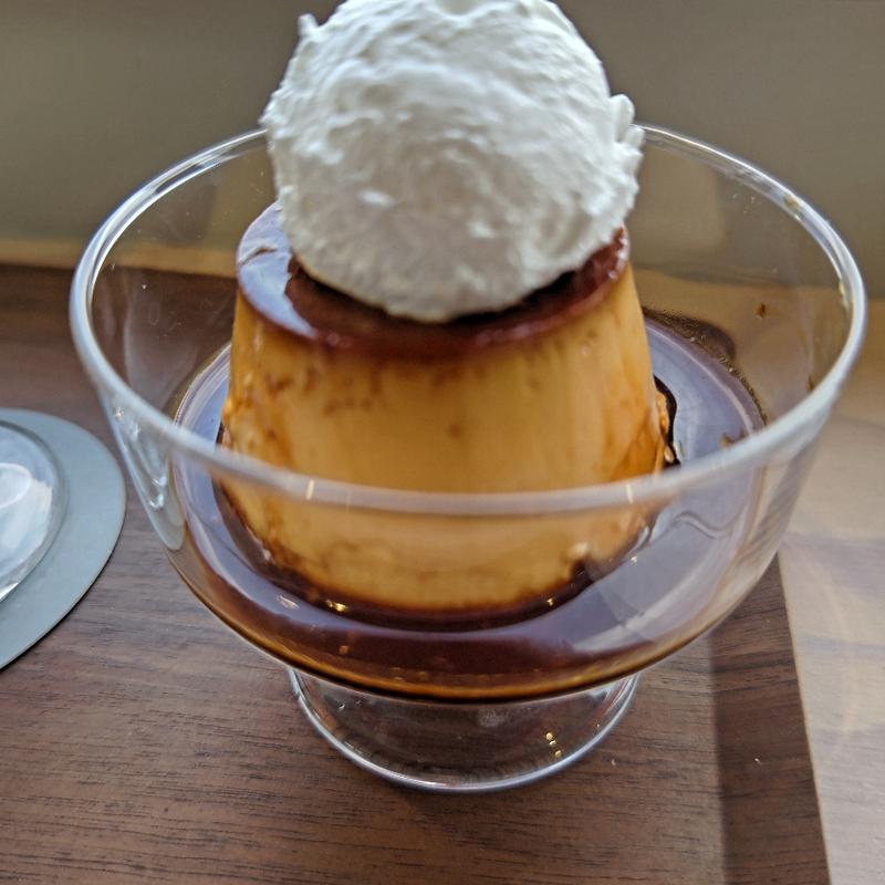 大人のカスタードプリン(白樺珈琲)