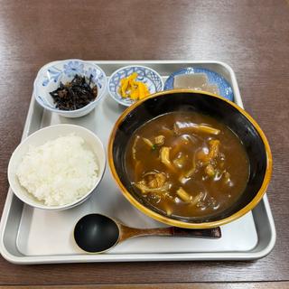 カレーうどん定食(荒神社（立里荒神）)