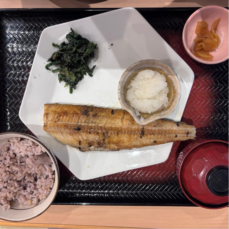 しまほっけの炭火焼き定食(大戸屋ごはん処 碧南市役所店)