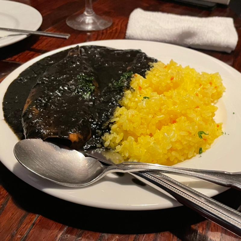 烏賊の墨煮ランチ(すぺいん亭 （【旧店名】西班牙市場）)