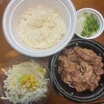 牛焼肉W定食