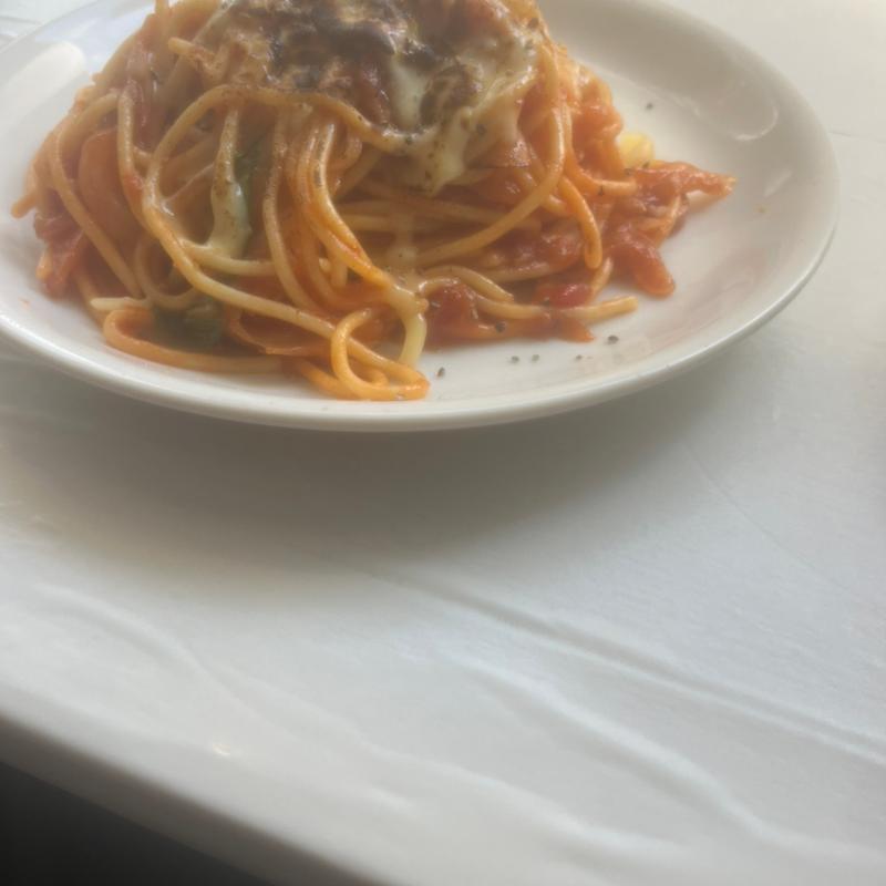 ナポリタン　焼きチーズ(スパゲッティ PiaPia)
