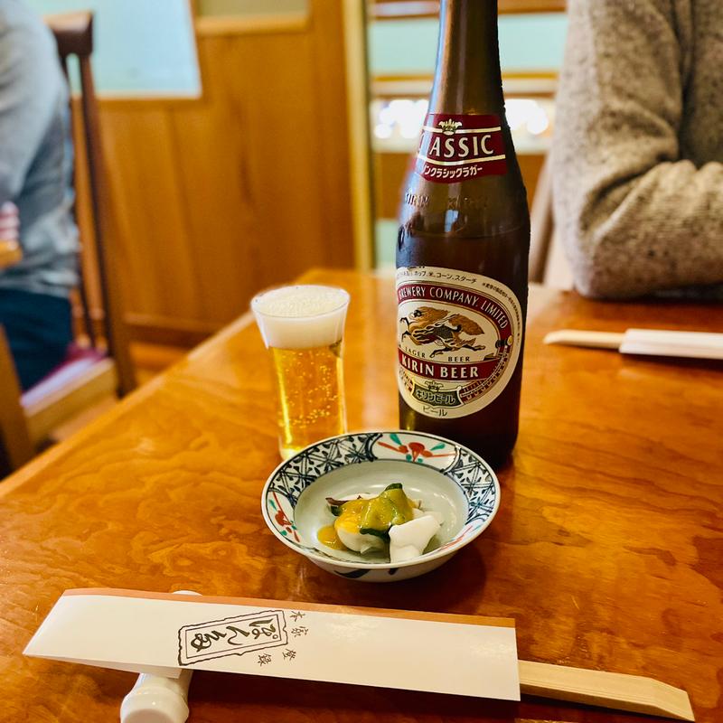 瓶ビール(ぽん多本家 （ぽんたほんけ）)
