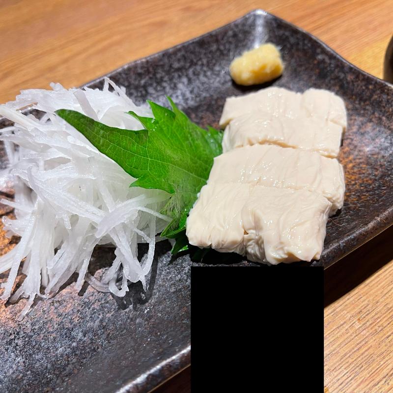 ゆば刺し(浅野屋)