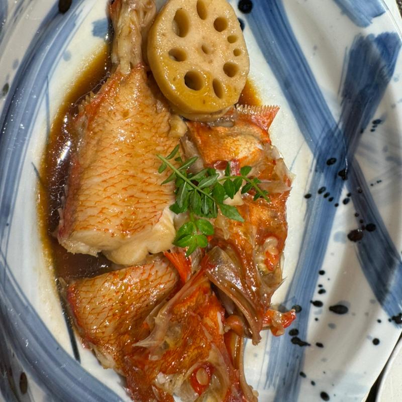 きんき煮付(鮨 はや田)