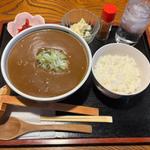 カレーうどんセット(うどん処大門)