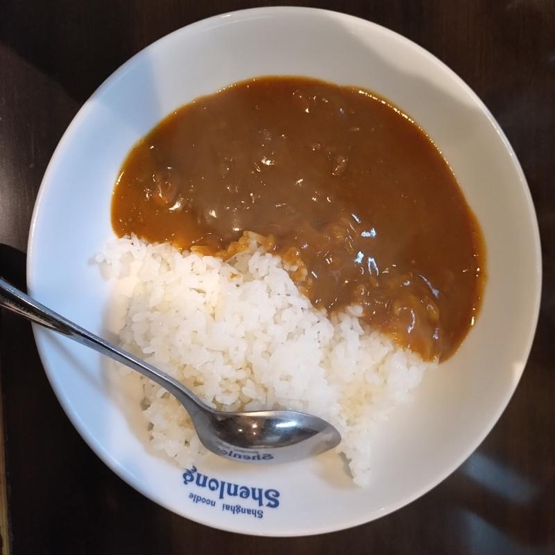 半カレー(和歌山中華そば のりや食堂)