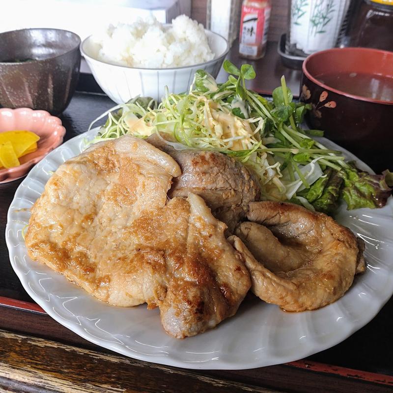 しょうが焼き定食(りぜん)
