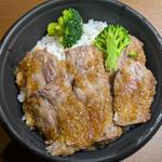 牛ロースステーキ丼