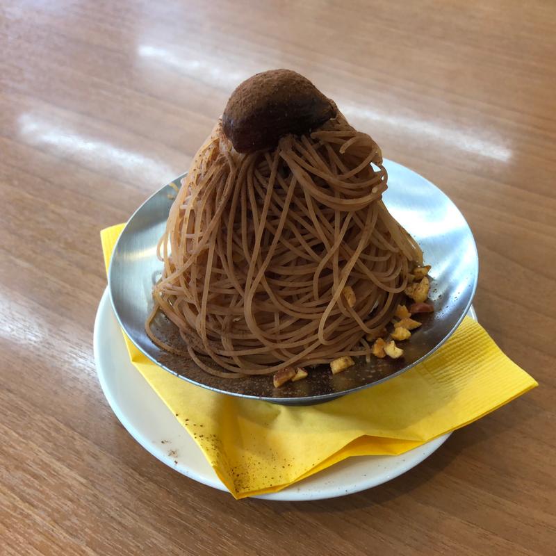 ミニ！ イタリア産のしぼりたてモンブラン(ココス 坂戸店)