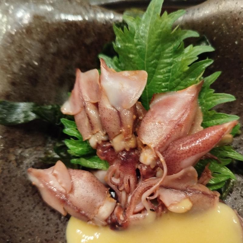 ホタルイカの酢味噌あえ(寿司 魚がし日本一 御徒町店)