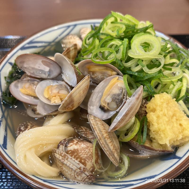 あさりうどん（並）(丸亀製麺 神田小川町 )