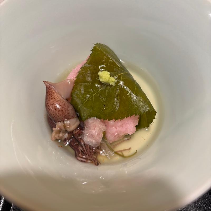 鯛の道明寺蒸し(板室温泉大黒屋水琴亭)