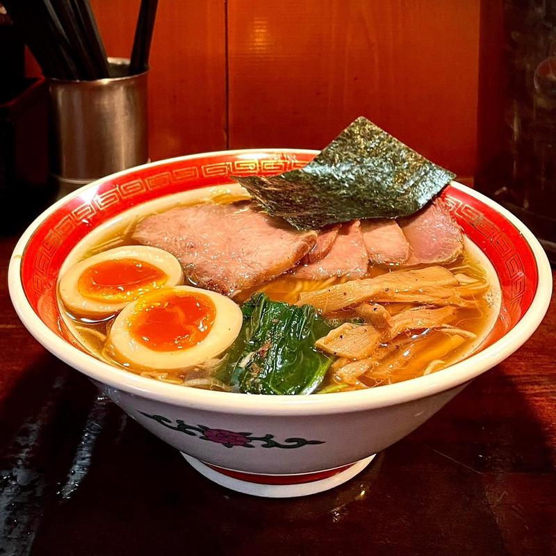 特しょうゆ 細麺(麺処　懐や(ふところや))