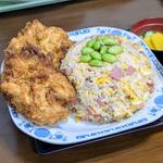 鳥唐揚げチャーハン(中華料理 タカノ)