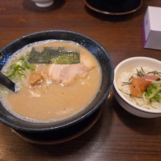 辛し明太子セット【こってり】(麺や 老虎 （ロウコ）)