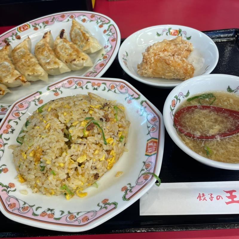 炒飯セット(餃子の王将 城南宮店 （ギョウザノオウショウ）)
