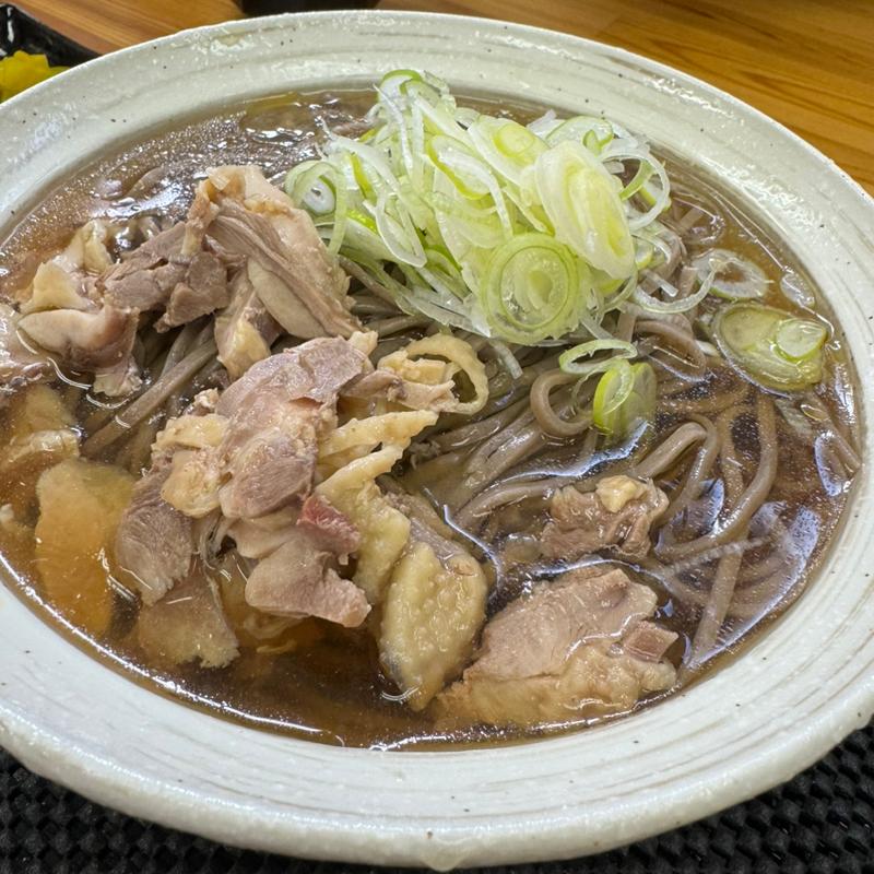 冷たい肉そば(山形蕎麦 つるや)