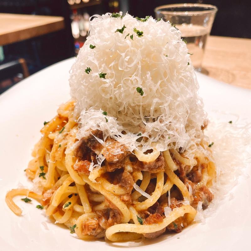 熟成チーズ　ボロネーゼ(BIGOLI ビゴリ京都本店)