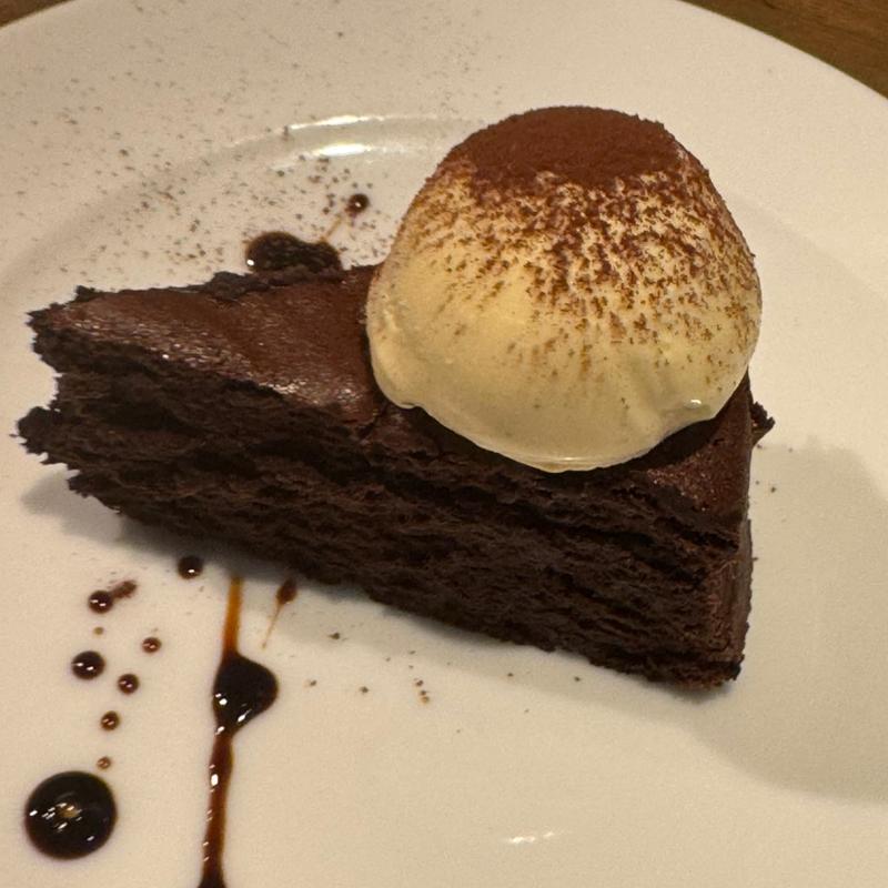 ガトーショコラ(オステリア クティオット)