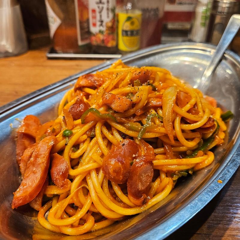 ナポリタン(並)+増し増し(スパゲッティーのパンチョ 新橋店 )