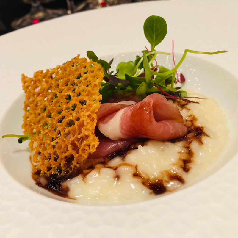 3種のチーズとさがひよりのリゾット(Viridis)