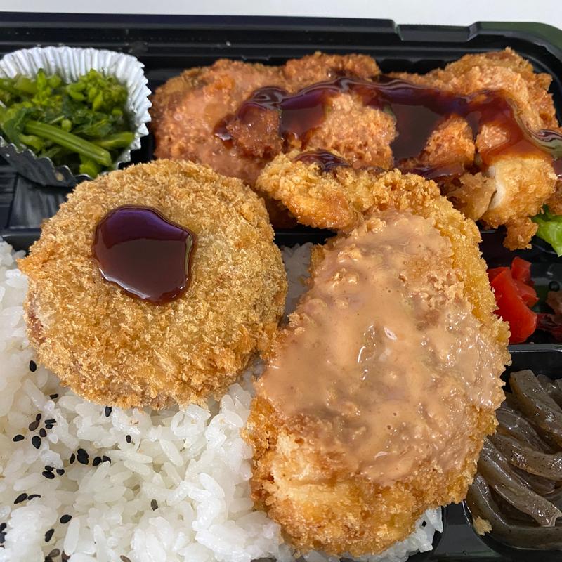 MIXフライ弁当(大吉本店)
